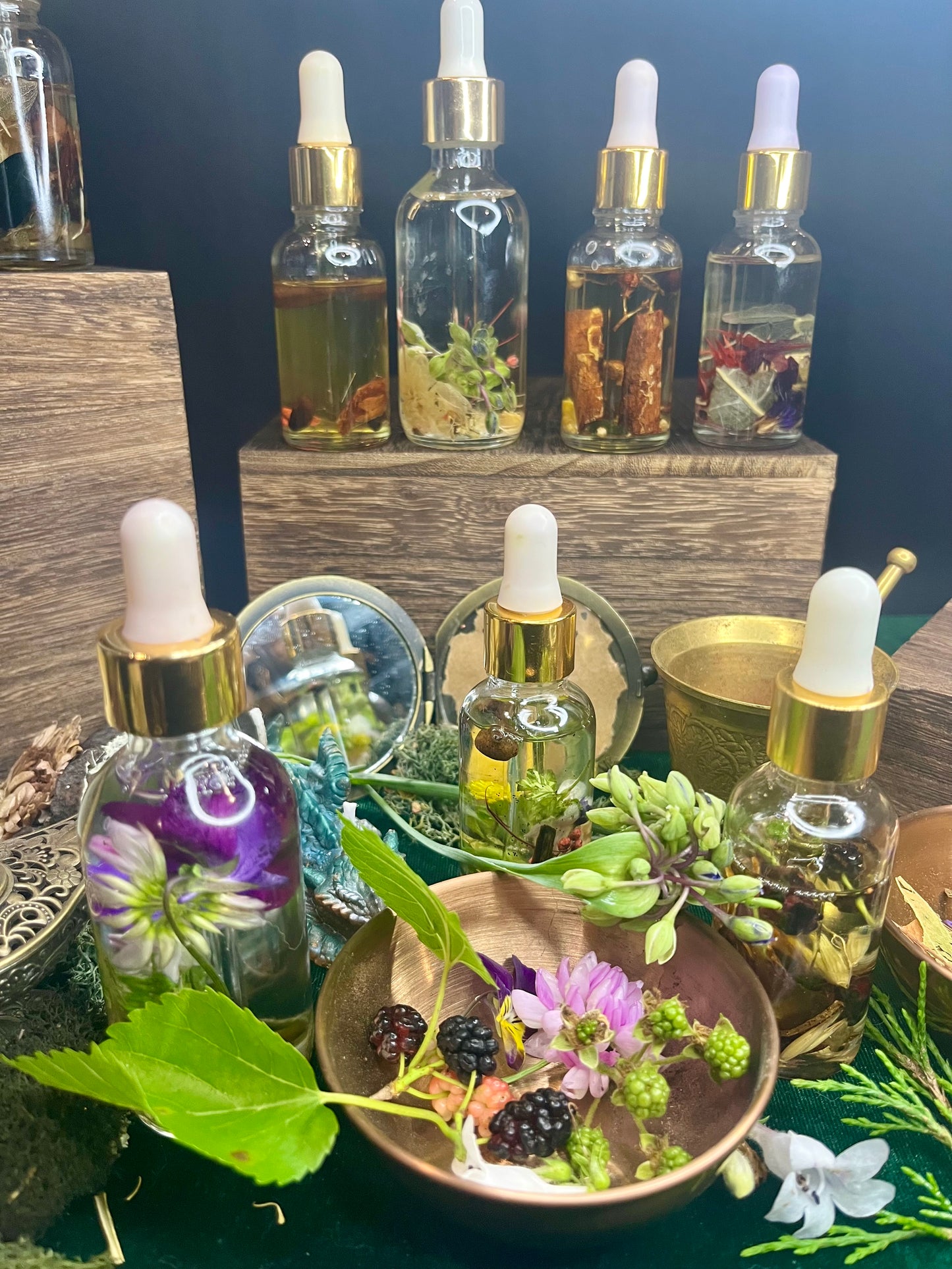 Herbal Oil of Earths Design