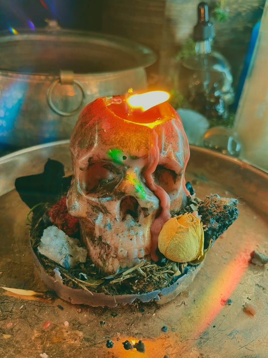 Dark Feminine Reclaimed Candle