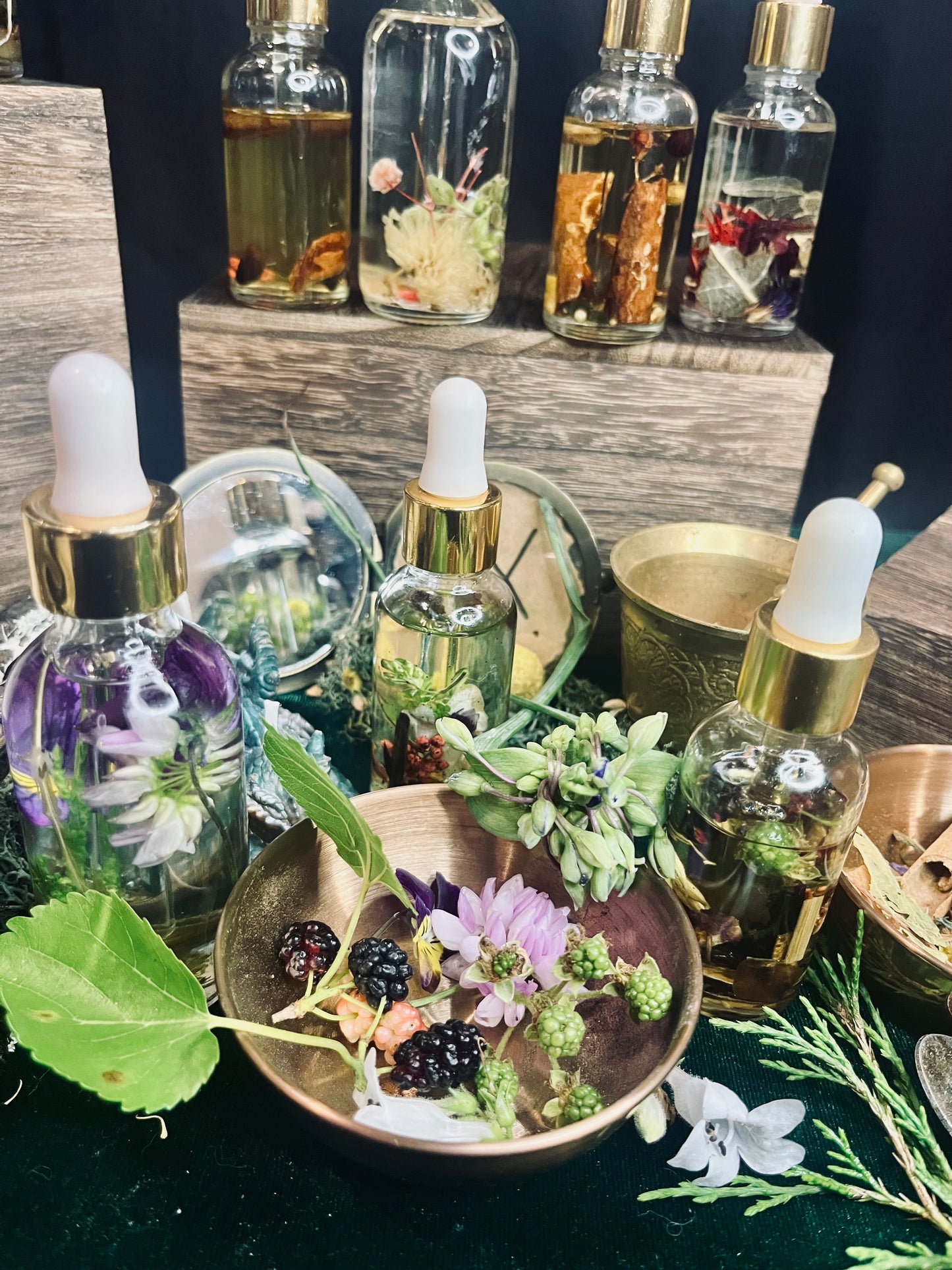 Herbal Oil of Earths Design