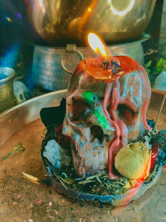 Dark Feminine Reclaimed Candle