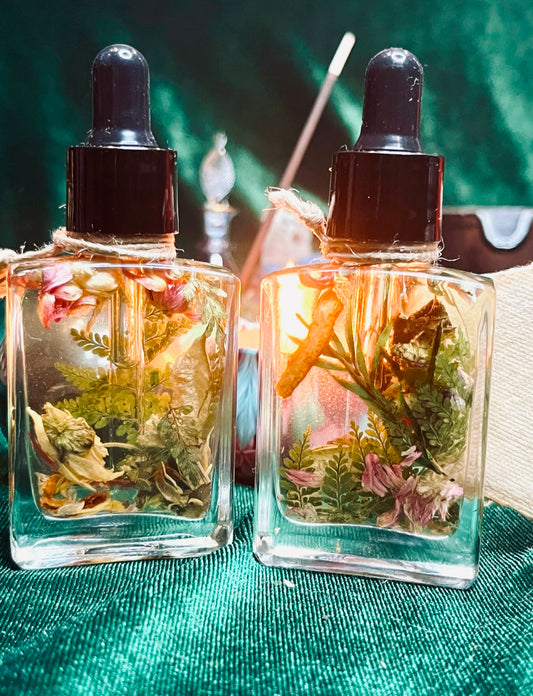 Herbal Conjure Oil of Earths Design