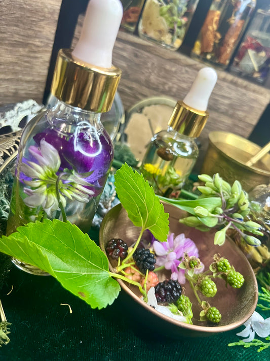 Herbal Conjure Oil of Earths Design