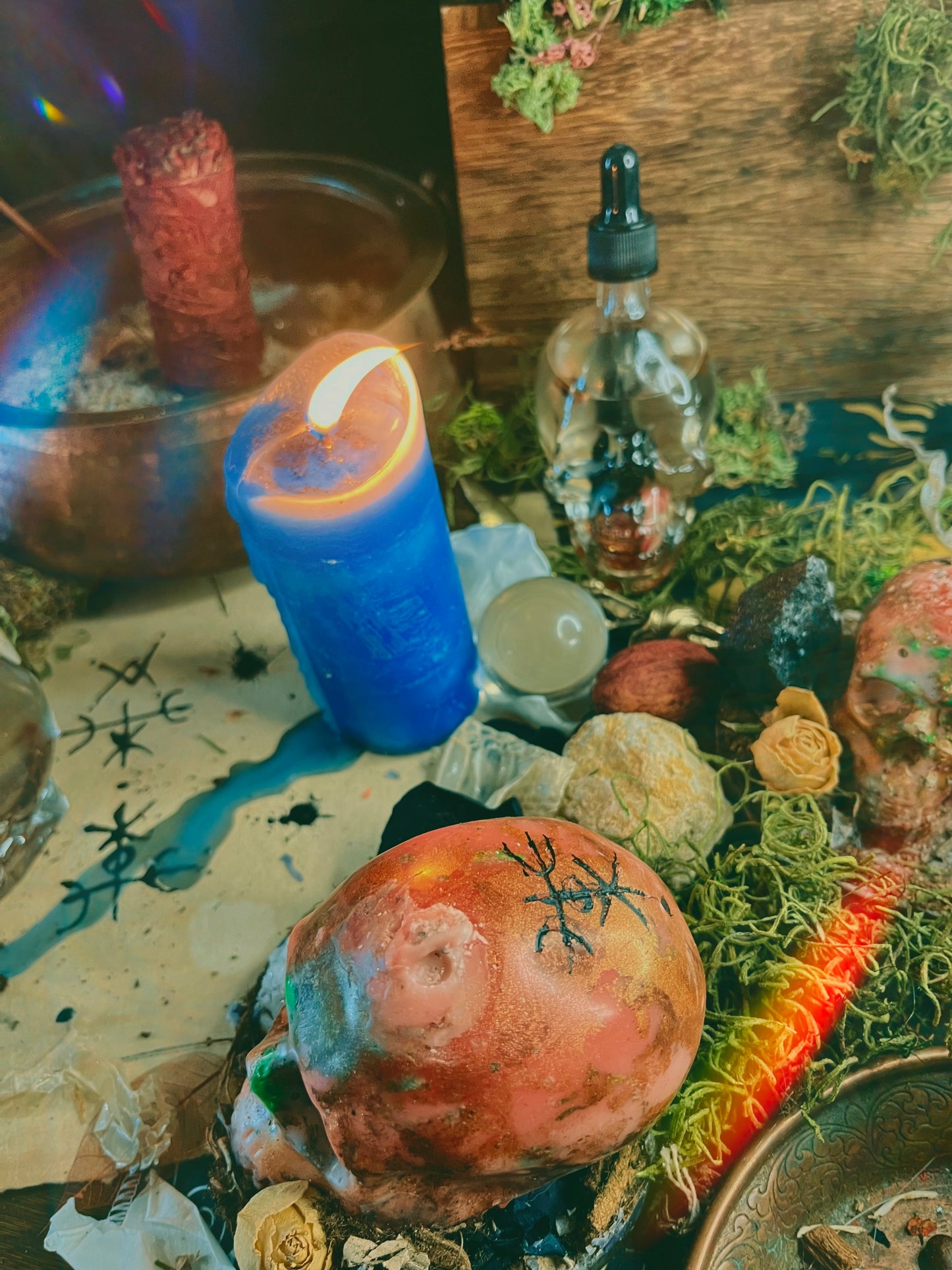 Dark Feminine Reclaimed Candle