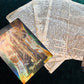 Bible pages Coffee Stained
