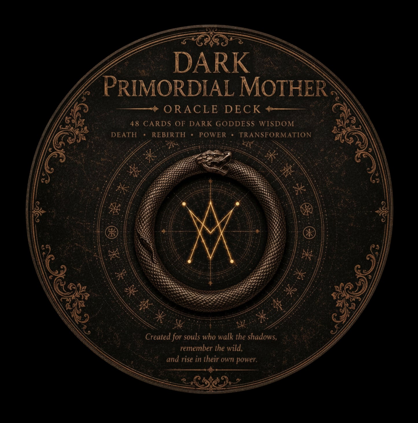 Dark Primordial Mother Oracle  Deck Available