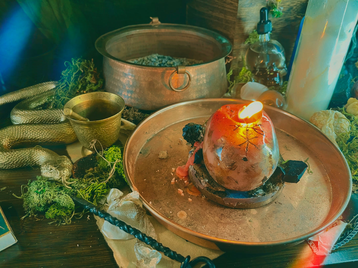 Dark Feminine Reclaimed Candle