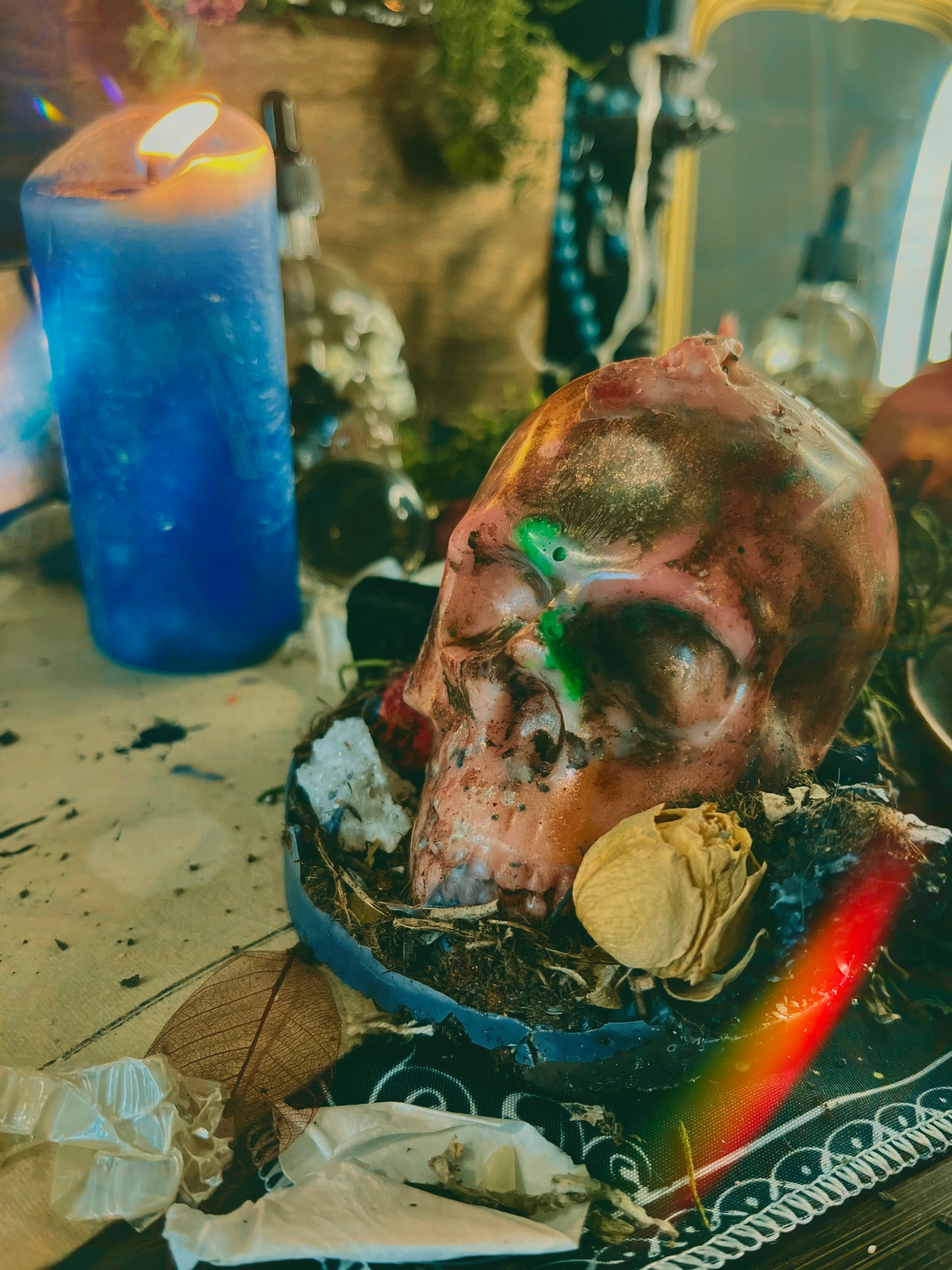 Dark Feminine Reclaimed Candle