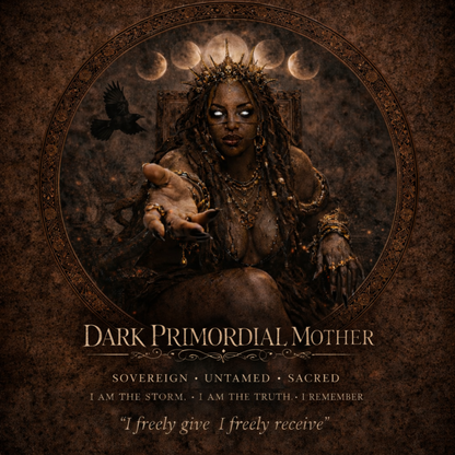 Dark Primordial Mother Oracle  Deck Release 6/3/26