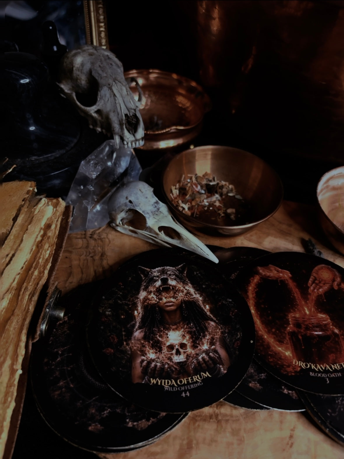 Dark Primordial Mother Oracle  Deck Available