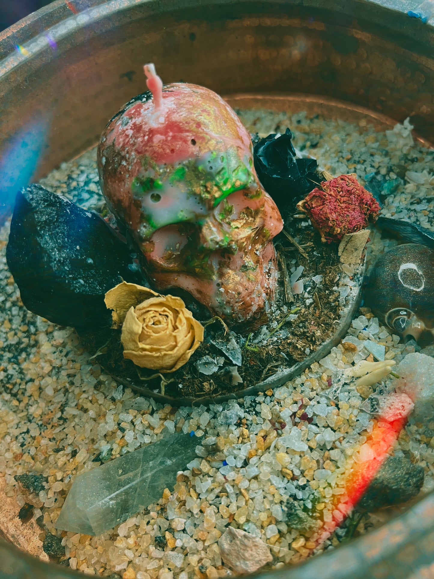Dark Feminine Reclaimed Candle