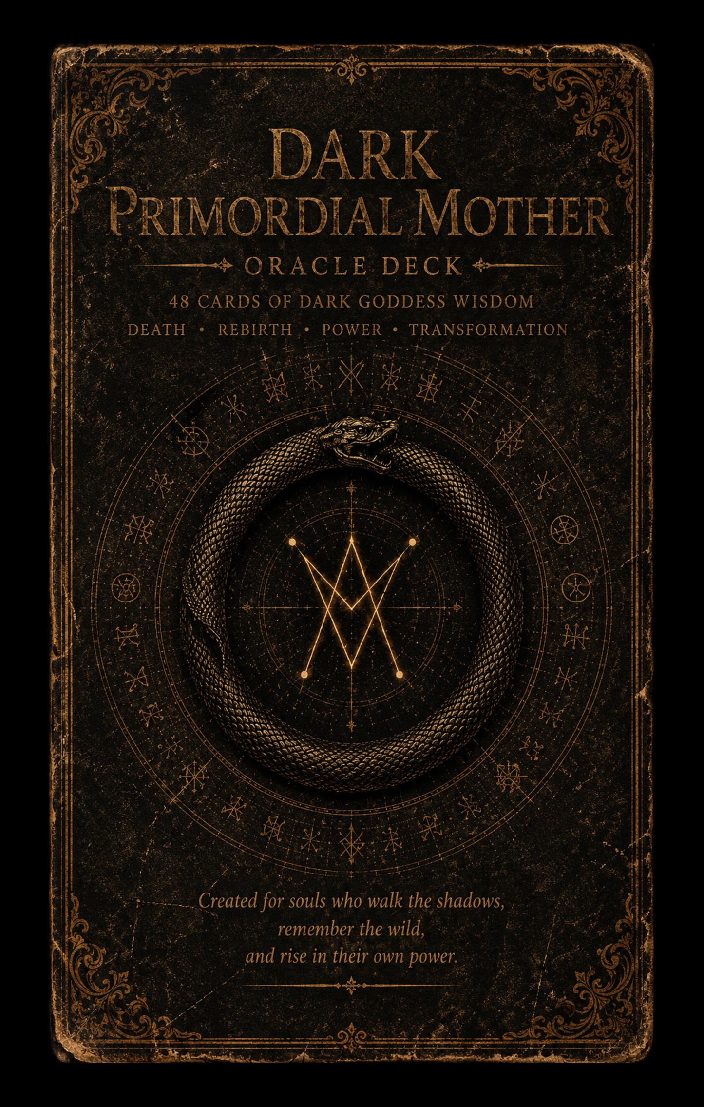 Dark Primordial Mother Oracle  Deck Available