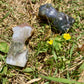 Gold Wings Moss agate Godsess